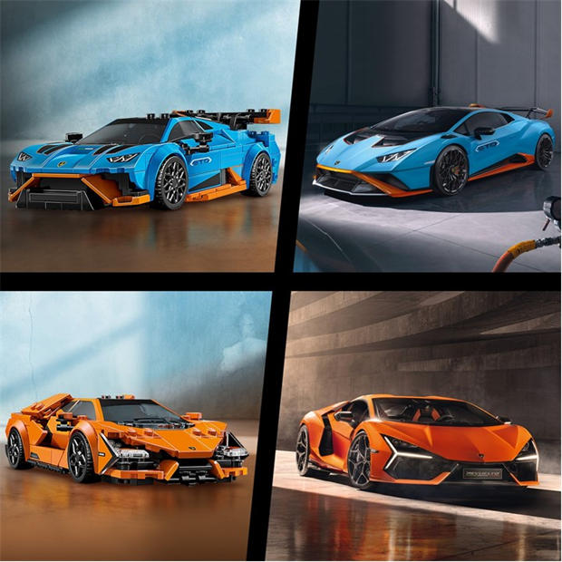 Рев и Хуракан - LEGO - LEGO® Speed Champions 77238 Lamborghini Revuelto & Huracan STO