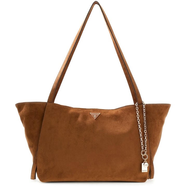 Guess Women's Brown Devon Tote Bag, Sports Direct