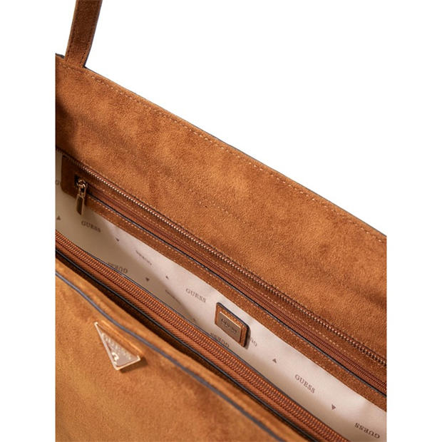Cognac - Guess - Women's Devon Tote Bag