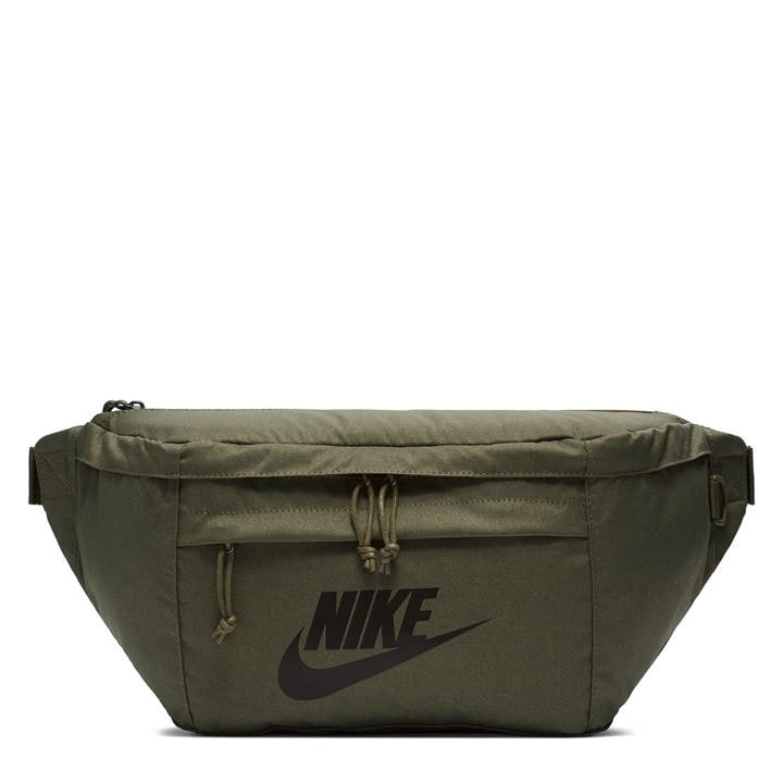 Nike Men's Green Tech Bum Bag, Sports Direct