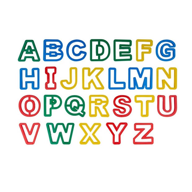 Alphabet - Creative Kids - Dough Alphabet Modelling Kit 5x28g