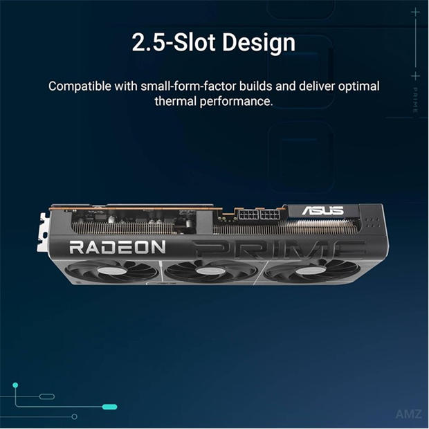 Black - ASUS - ASUS Prime Radeon RX 9070 OC Edition 16GB GDDR6 EVO Gaming Graphics Card