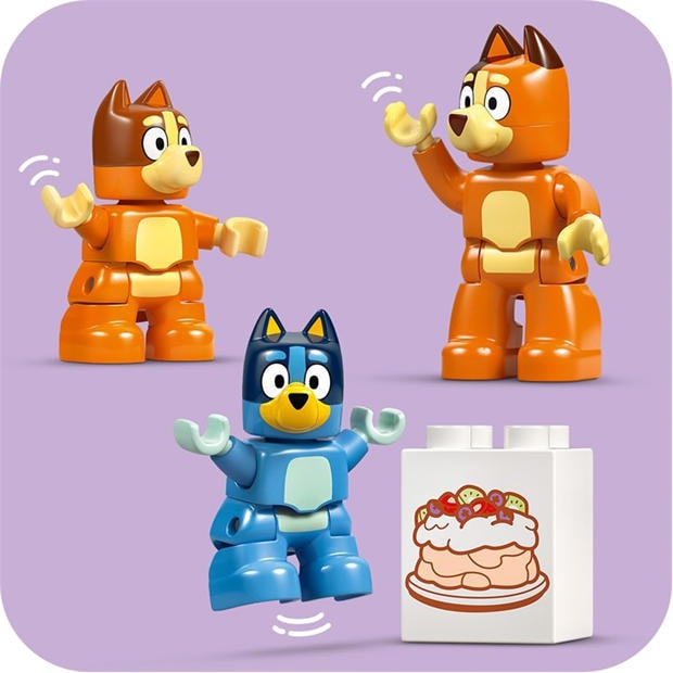 Да се определи - LEGO - LEGO® DUPLO® 10459 Bluey: Bluey’s Family House with Memory Game Interactive Toy