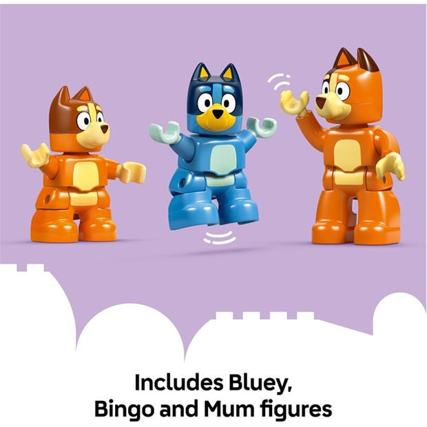 Да се определи - LEGO - LEGO® DUPLO® 10459 Bluey: Bluey’s Family House with Memory Game Interactive Toy