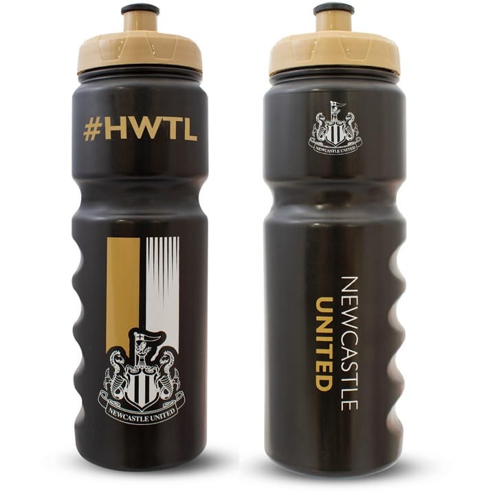 Team Boys Black Plastic Water Bottle, Sports Direct