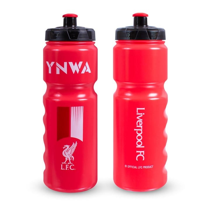 Team Boys Red Plastic Water Bottle, Sports Direct