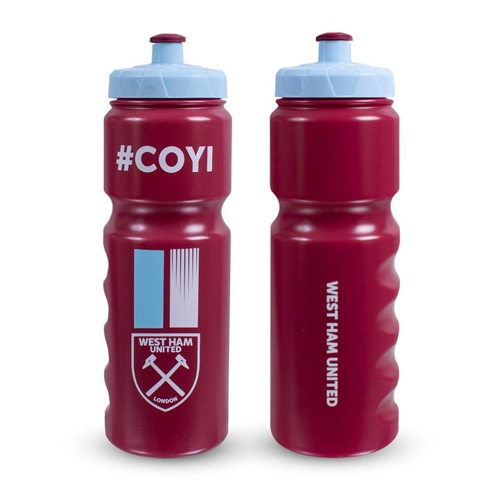 Team Boys Red Plastic Water Bottle, Sports Direct
