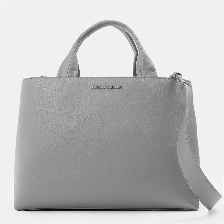Emporio Armani Women's Cream Tote Bag, Sports Direct