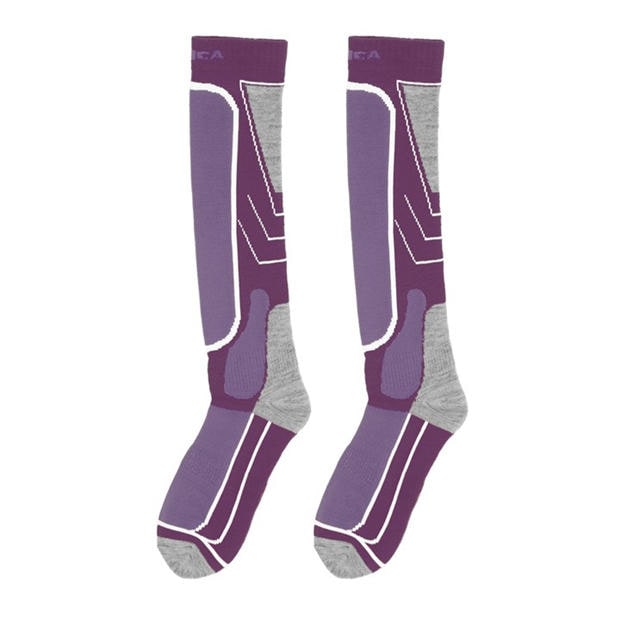 Лилаво - Nevica - Meribel 2 Pack Ski Sock Womens