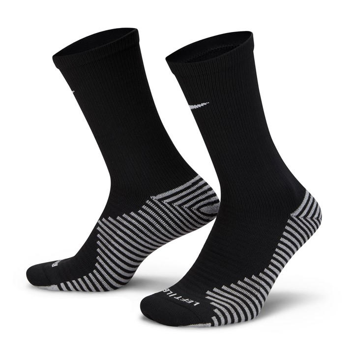 Nike Men's Black Strike Football Crew Socks  in Size XS, Sports Direct