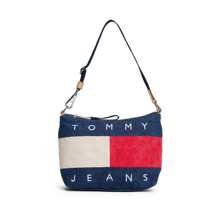 Tommy Jeans Women's Blue Tj Archive Shoulder Bags, Sports Direct