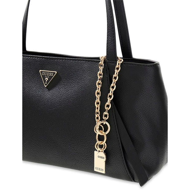 Black - Guess - Women's Devon Shoulder Satchel Bag