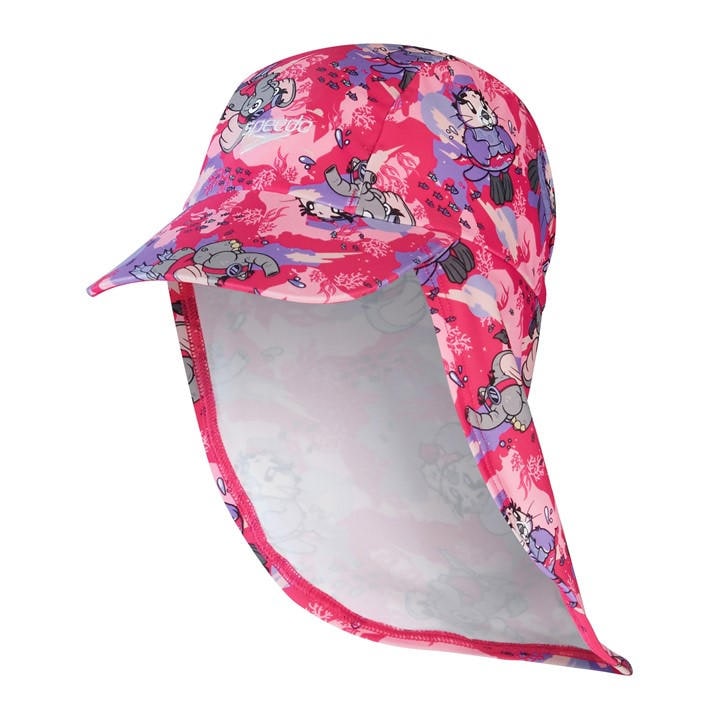 Speedo Girls Pink Kids' Side Plate Swimming Cap in Size Infant, Sports Direct