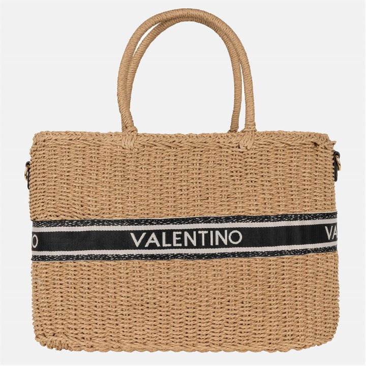 Valentino Women's Brown Straw Bag, Sports Direct