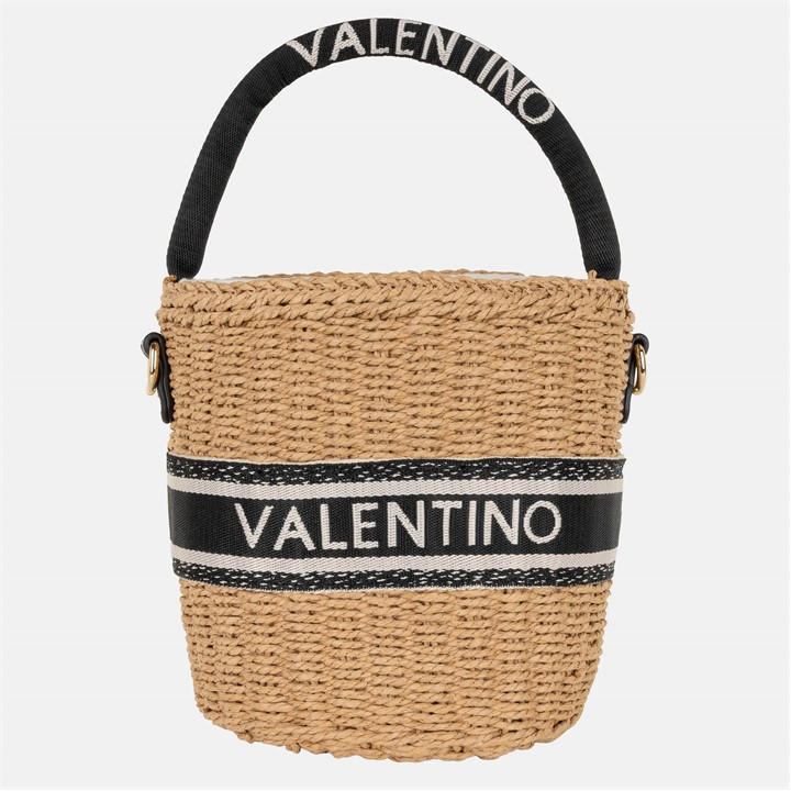 Valentino Women's Brown Straw Bag, Sports Direct