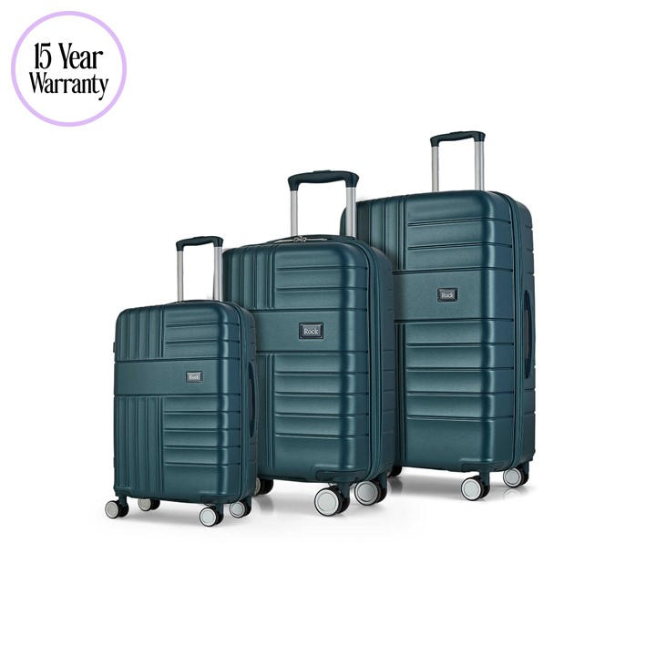 Rock  Blue Aspen Suitcases in Size M, Sports Direct