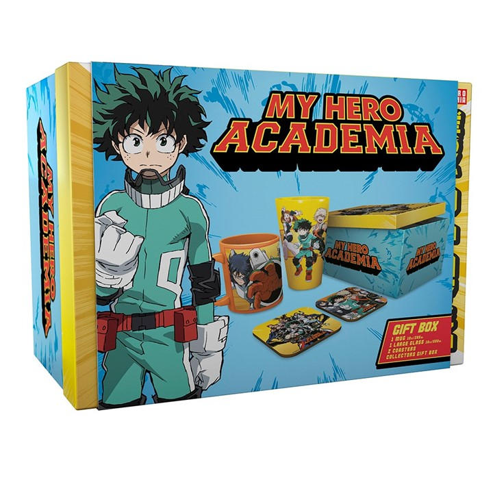 My Hero Academia   Heroes Gift Set Mug, Sports Direct