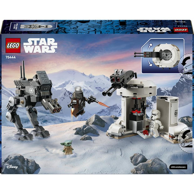 Mandalorian - LEGO - Star Wars AT-RT Attack Building Toy Set 75444