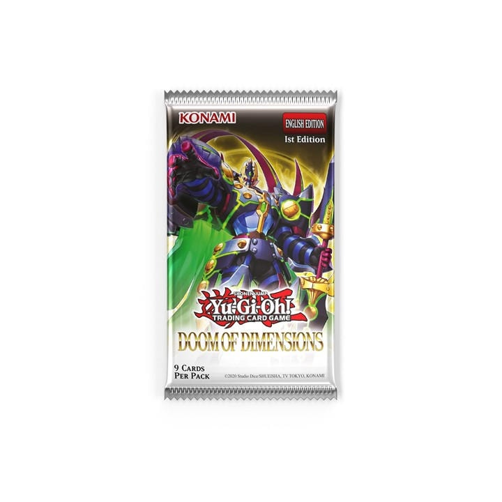 Yu-Gi-Oh Doom of Dimensions Booster Pack x3 - Image 4