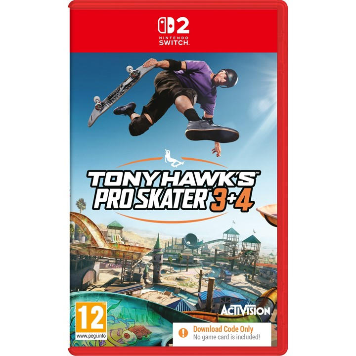 Activision  None Centresoft Tony Hawks™ Pro Skater™ 3 + 4 – Nintendo Switch™ 2, Sports Direct