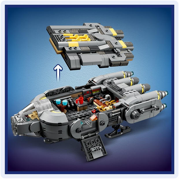 Mandalorian - LEGO - Star Wars Anzellan Starship Building Toy Set 75445