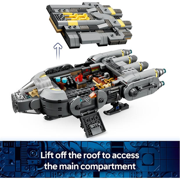 Mandalorian - LEGO - Star Wars Anzellan Starship Building Toy Set 75445