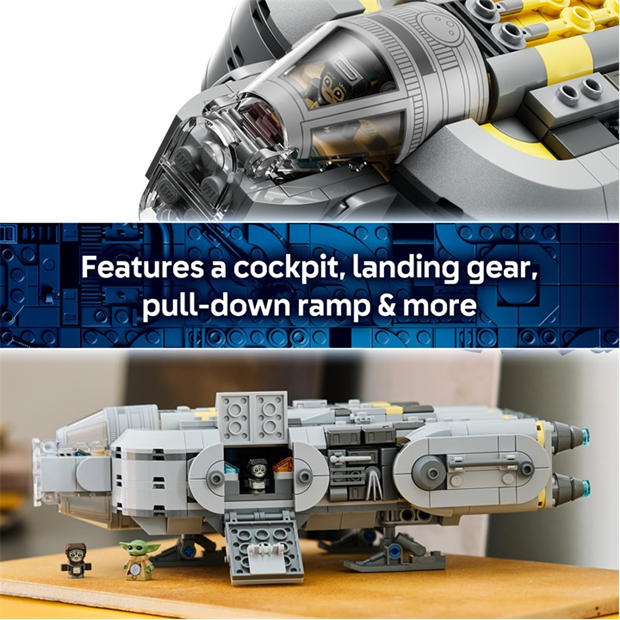 Mandalorian - LEGO - Star Wars Anzellan Starship Building Toy Set 75445