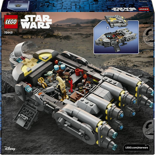 Mandalorian - LEGO - Star Wars Anzellan Starship Building Toy Set 75445
