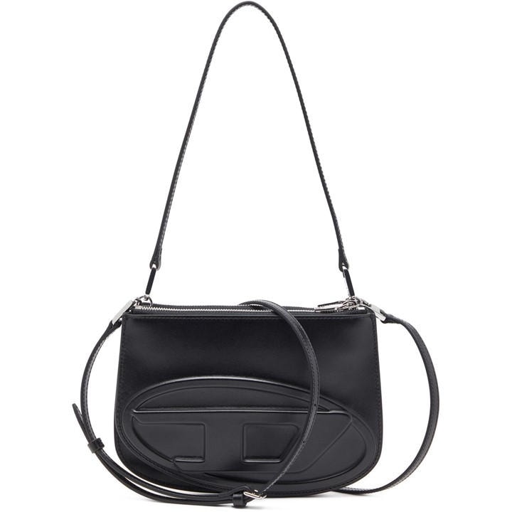 Diesel Women's Black 1Dr Twin Shoulder Bag, Sports Direct