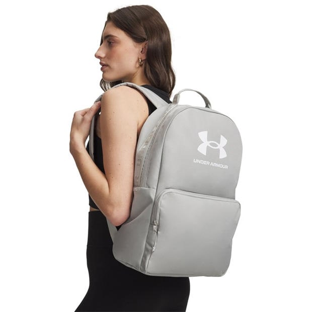 Titanium/White - Under Armour - Adults Essential Backpack