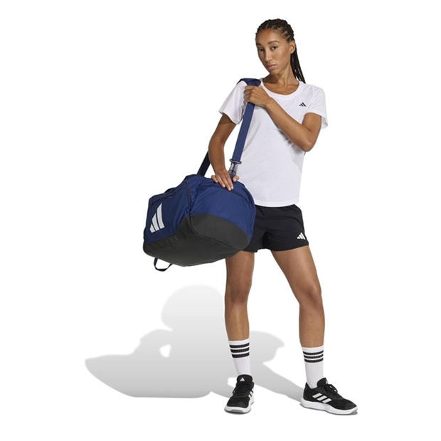 Navy/White - adidas - Essentials Medium Duffle Bag Adults