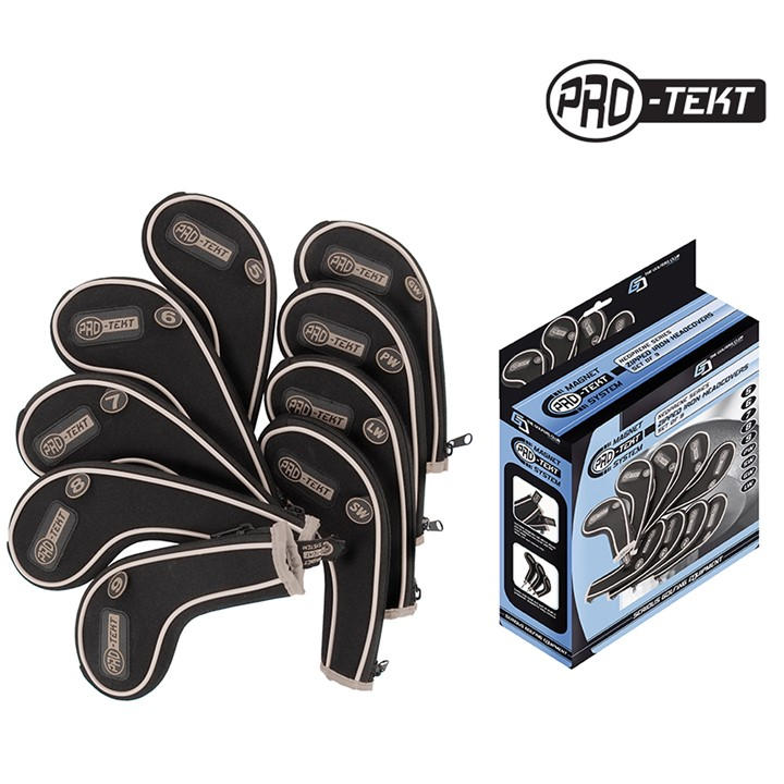 Pro Tekt  Silver Deluxe Zip Iron Set in Size 3-SW, Sports Direct