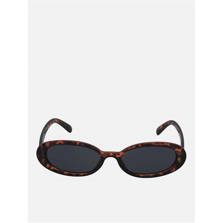 Jjxx Women's Joy Oval Sunglasses - Bison/Turtoise - Image 2