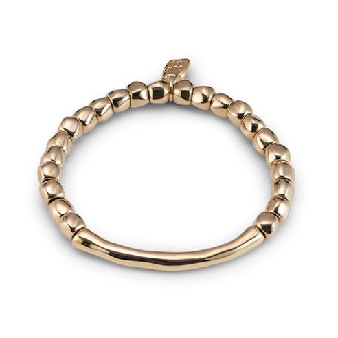UNOde50 - UNOde50 18k Gold-Plated Stretch Bracelet