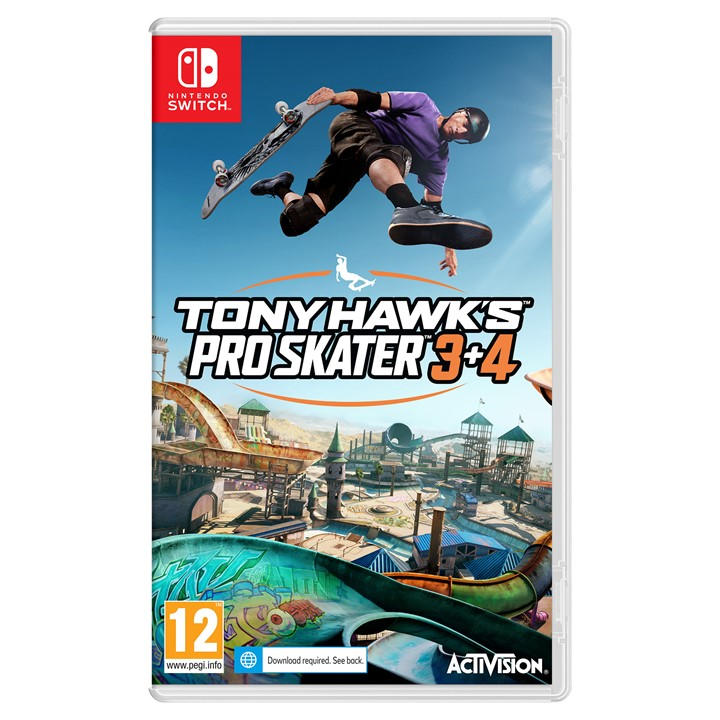 Activision  None Centresoft Tony Hawks Pro Skater 3+4, Sports Direct
