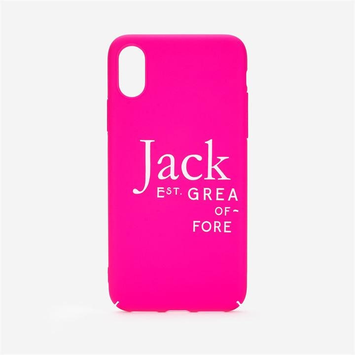 Jack Wills  Pink Jack Iphone X Case, Sports Direct