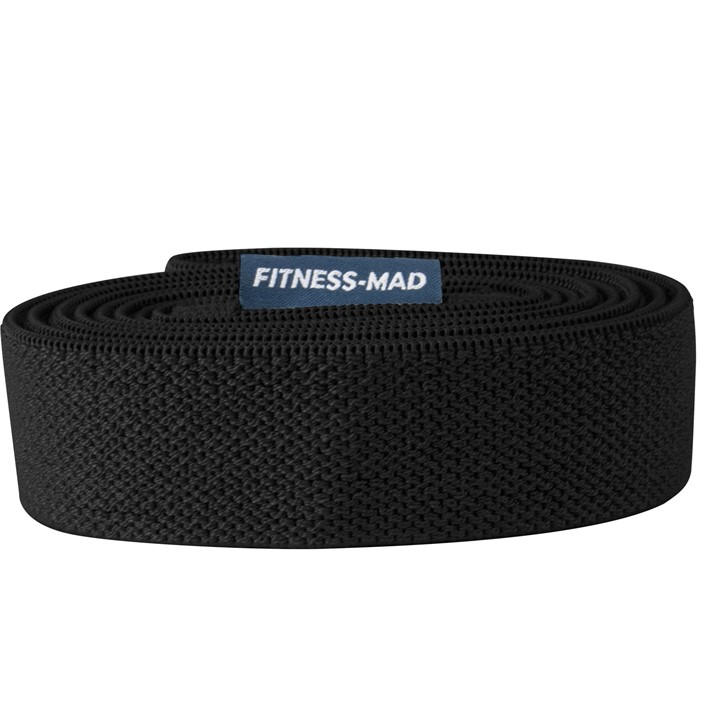 Fitness-Mad Unisex Black Fabric Loop - Strong
