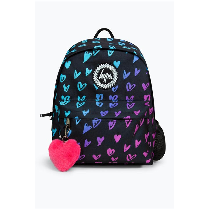 Hype  Kids Black Backpack, Sports Direct
