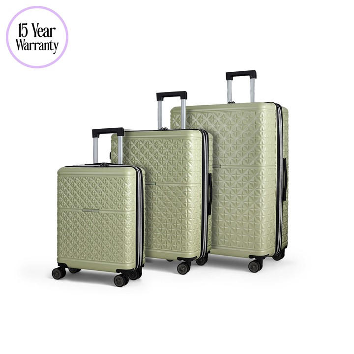 Rock Maya Suitcase Sage Green Size 3Pc Set - Image 2