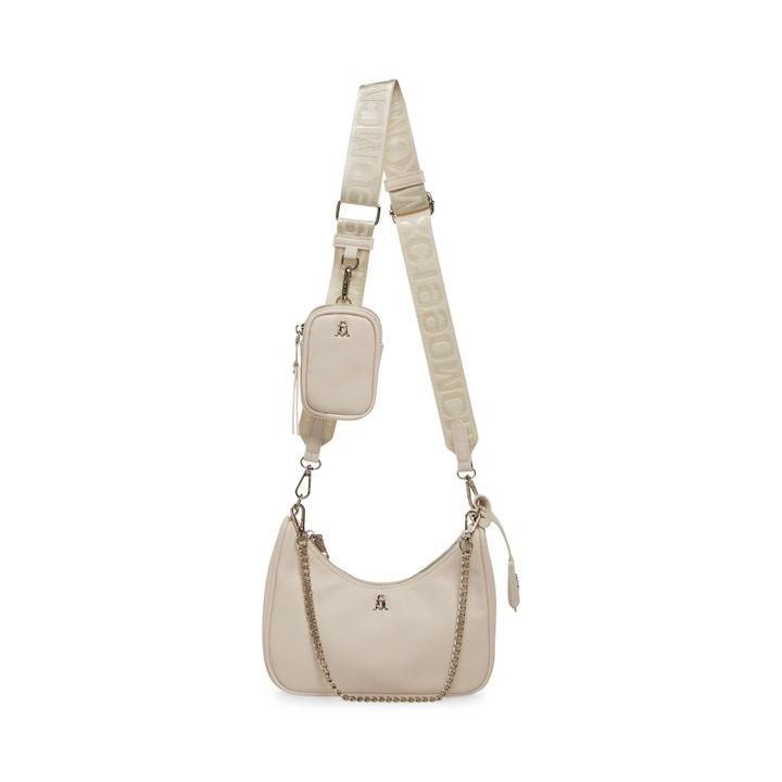 Steve Madden Women's Cream Small Bvital Shoulder Bag