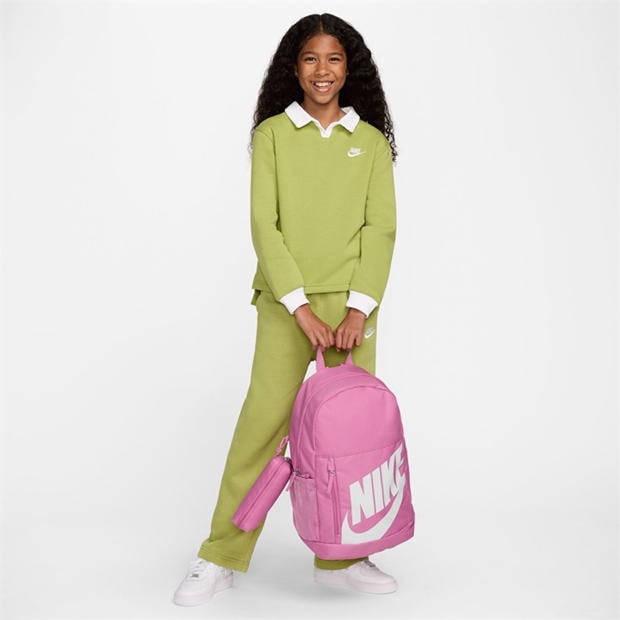Pink/Pink - Nike - Elemental Kids Backpack (20l) Unisex Kids
