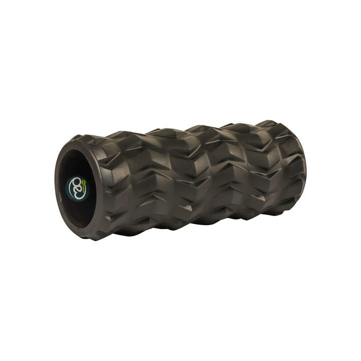 Fitness-Mad  Black Tread Foam Roller Silver, Sports Direct