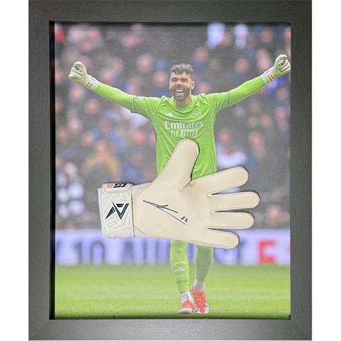 AllStarSignings Ltd - David Raya signed Arsenal glove