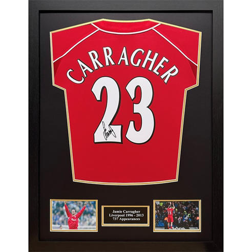 AllStarSignings Ltd - Jamie Carragher signed Liverpool shirt