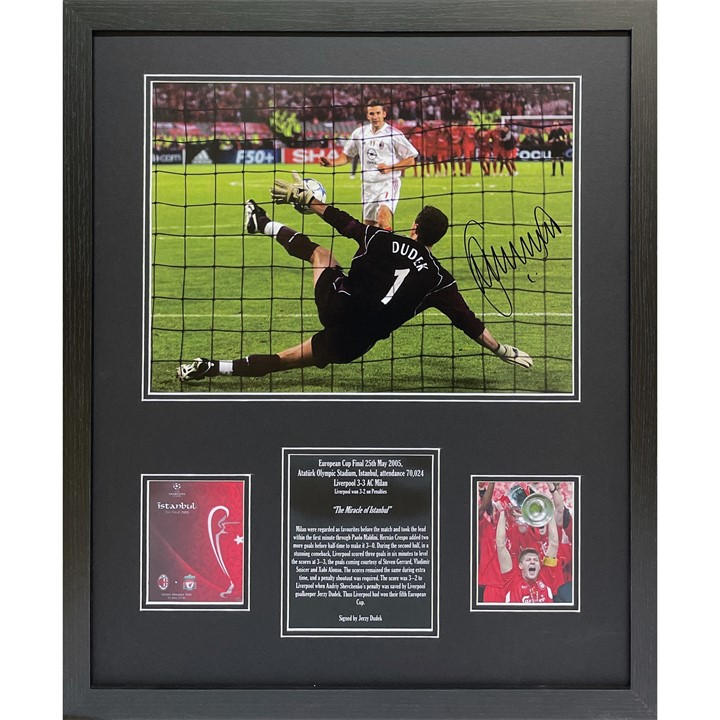 Liverpool    Jerzy Dudek Signed  2005 Cl Final Photo, Football by AllStarSignings Ltd, Sports Direct