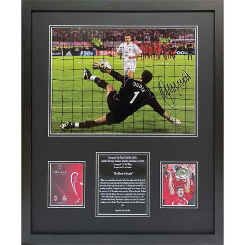 AllStarSignings Ltd - Jerzy Dudek signed Liverpool 2005 CL Final photo