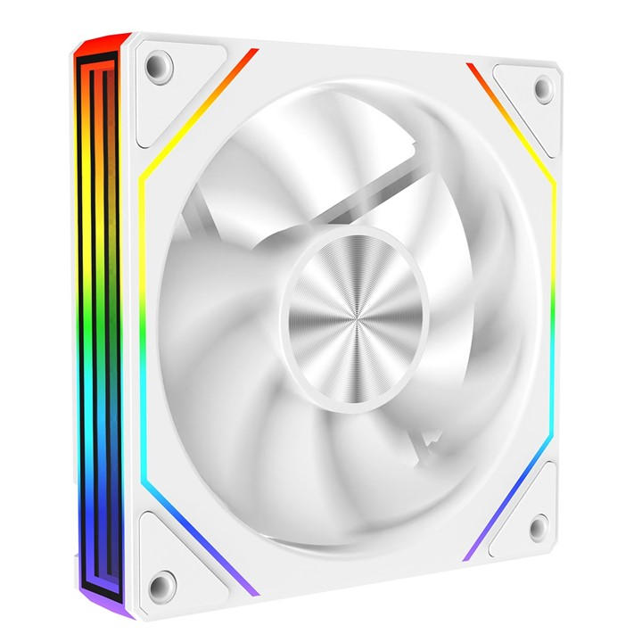 Cit  White Eclipse 120Mm Two-Sided Infinity Argb 4Pin Pwm Pc Cooling Fan, Sports Direct