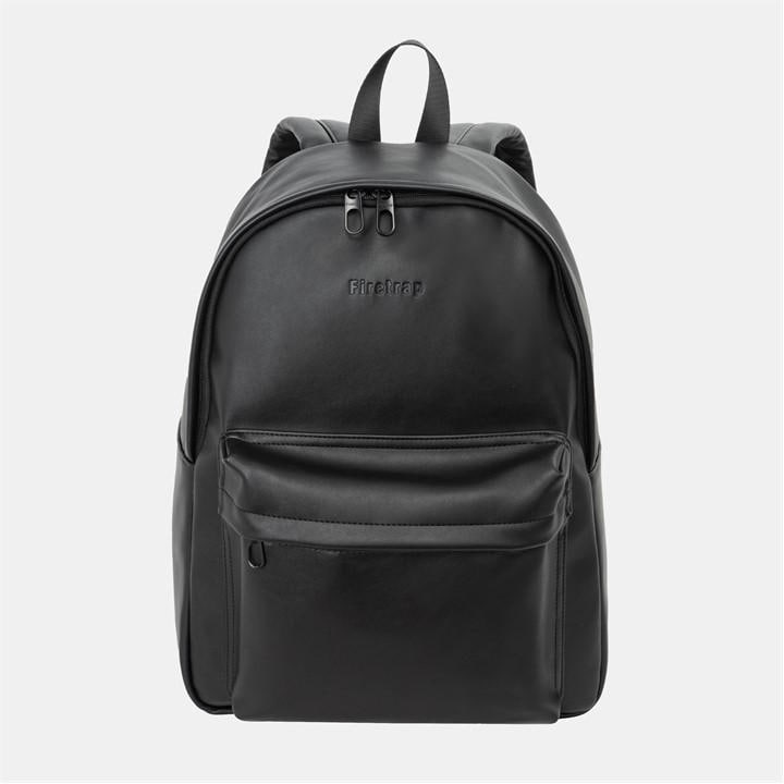 Firetrap  Black Core Backpack, Sports Direct