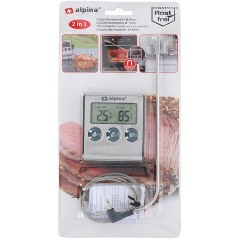 Alpina - Alpina Kitchen Timer + Thermometer