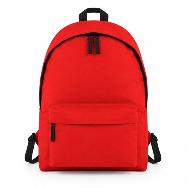 Bright Red - AWD - Junior Personlised Back Pack